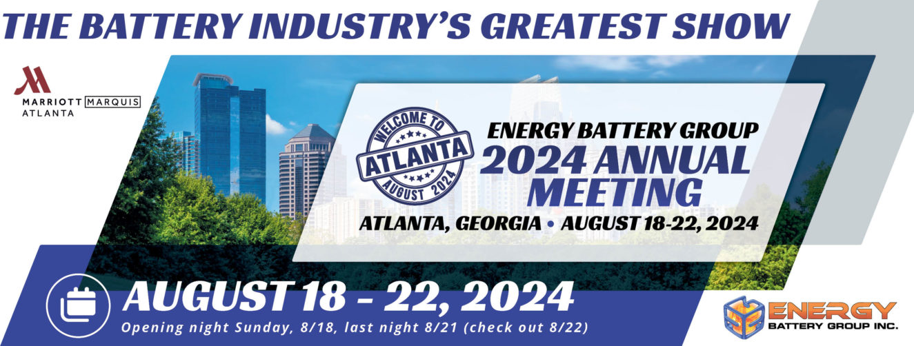 Join us at the Energy Battery Group 2024 Annual Meeting